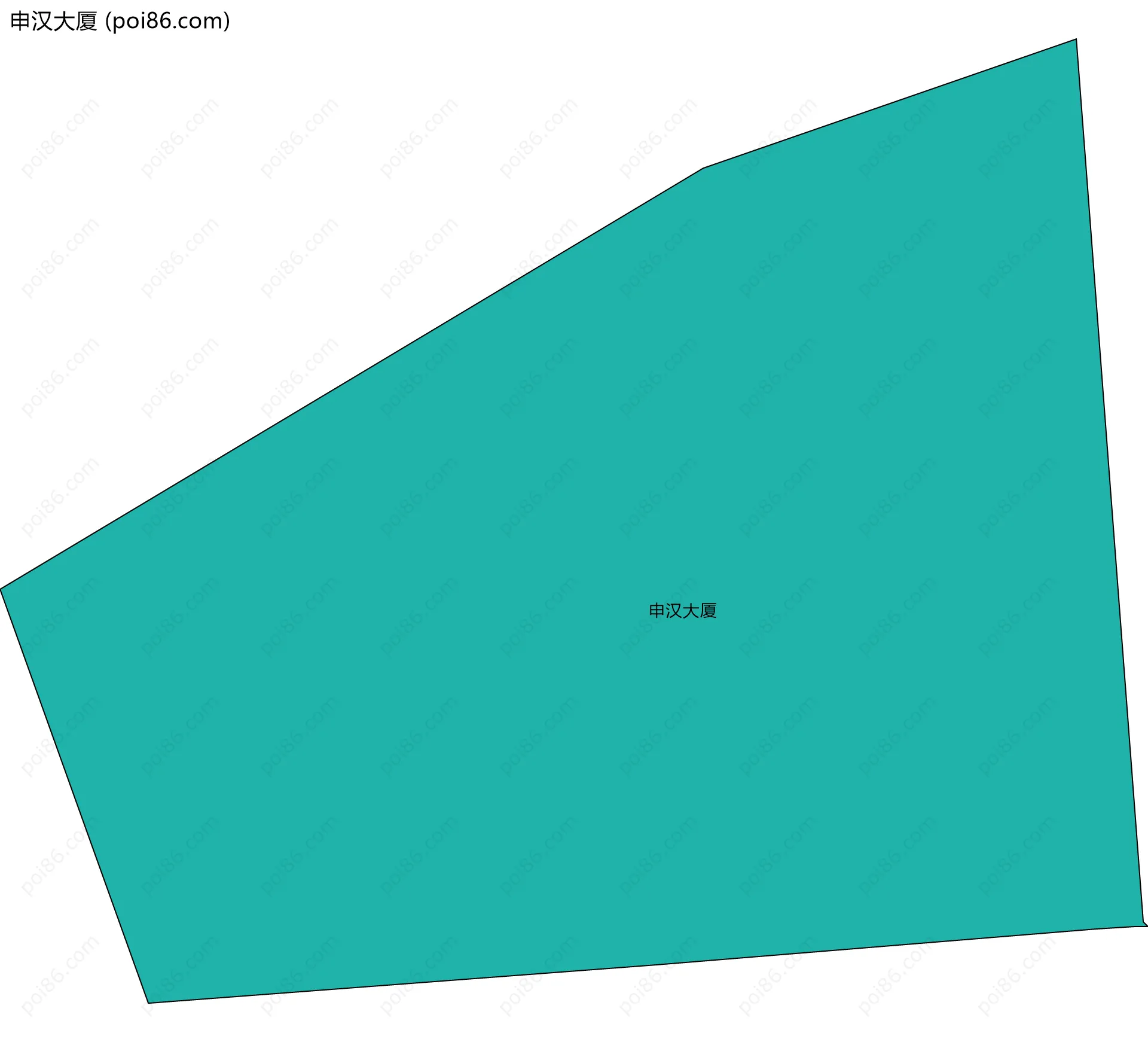 申汉大厦边界地图