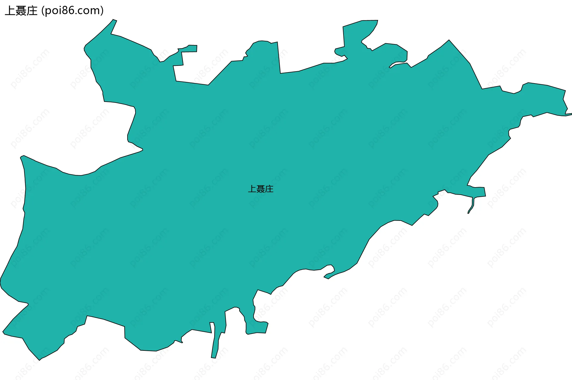 上聂庄边界地图