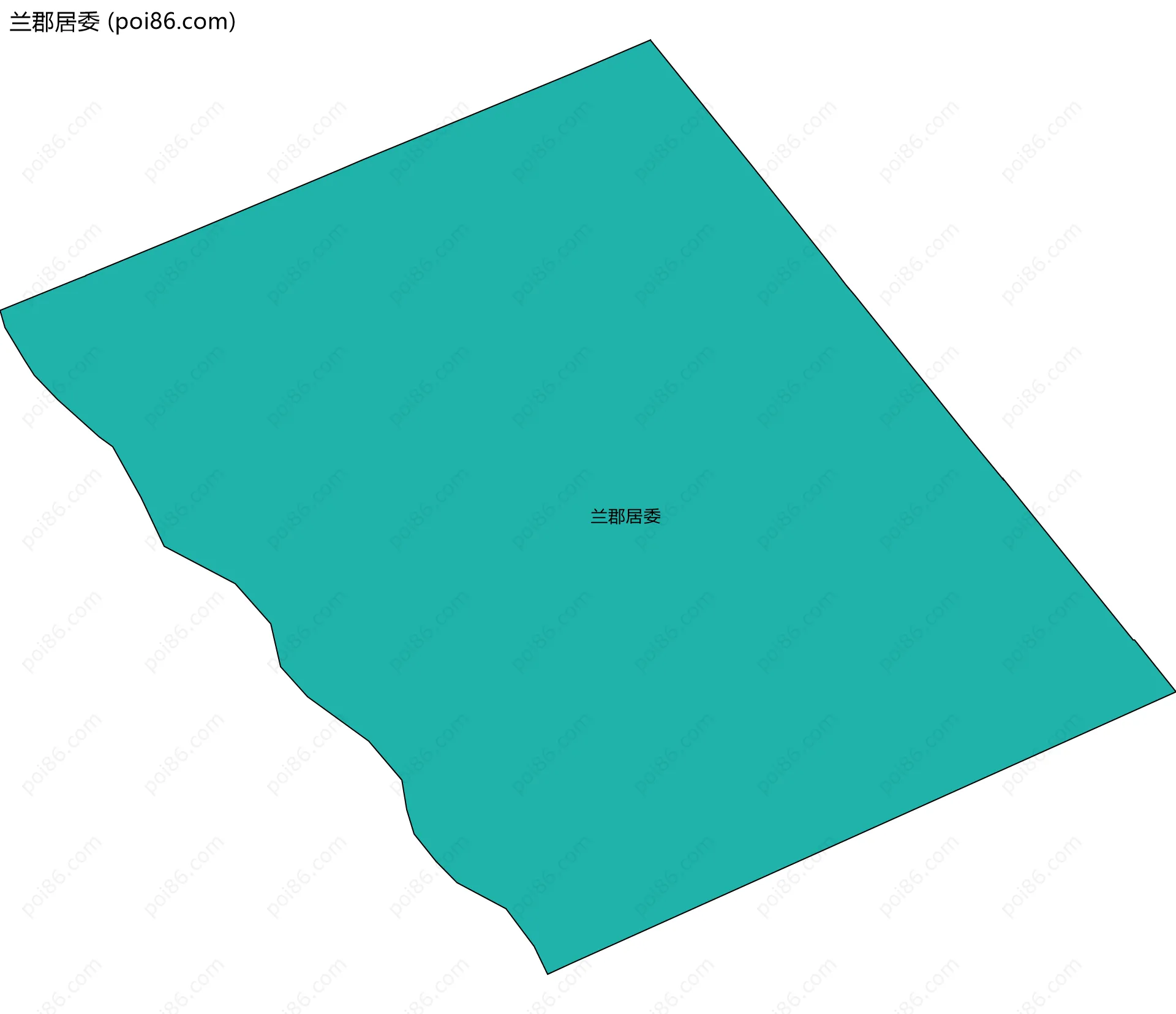 兰郡居委边界地图