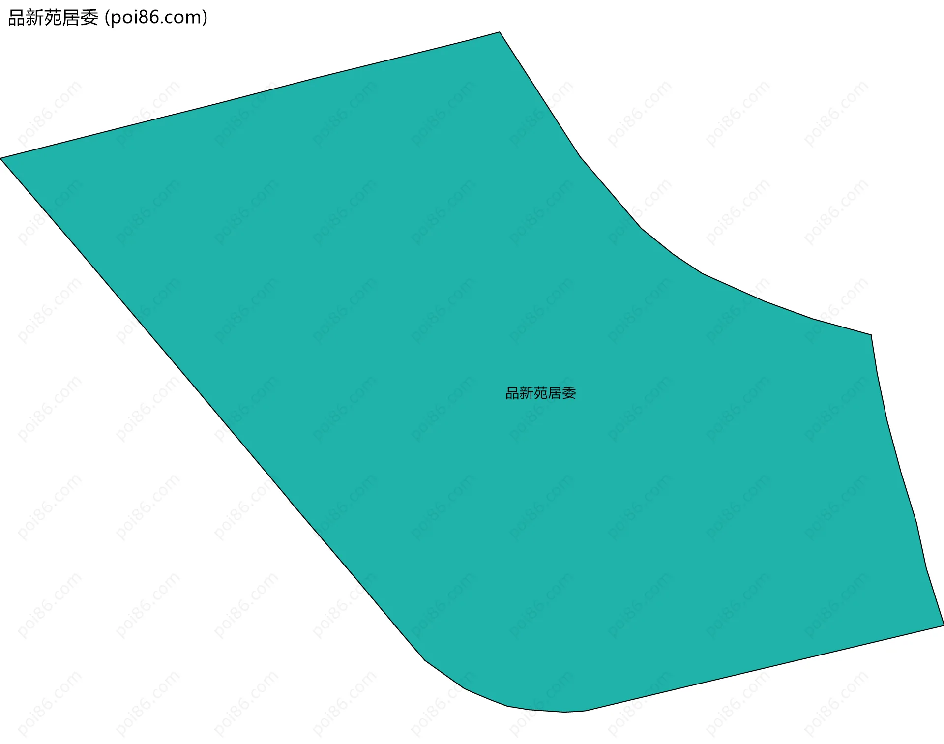 品新苑居委边界地图