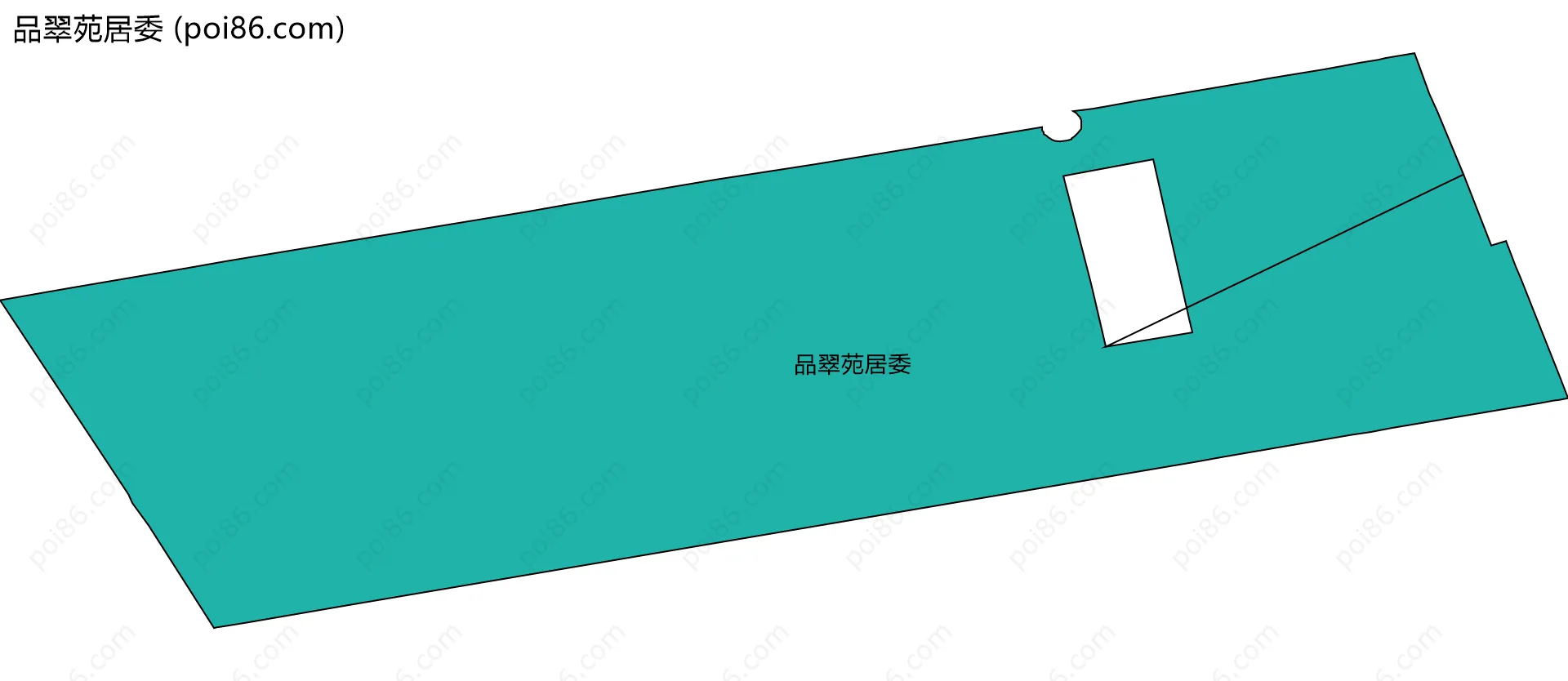 品翠苑居委边界地图