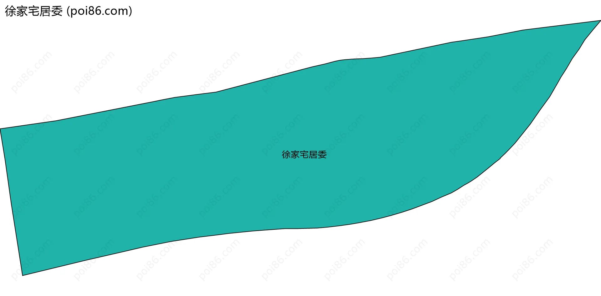 徐家宅居委边界地图