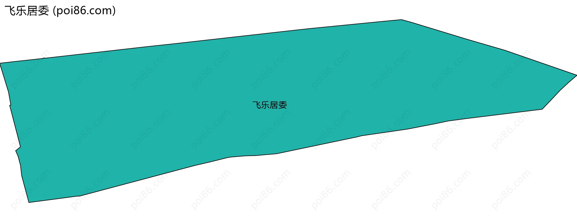 飞乐居委边界地图
