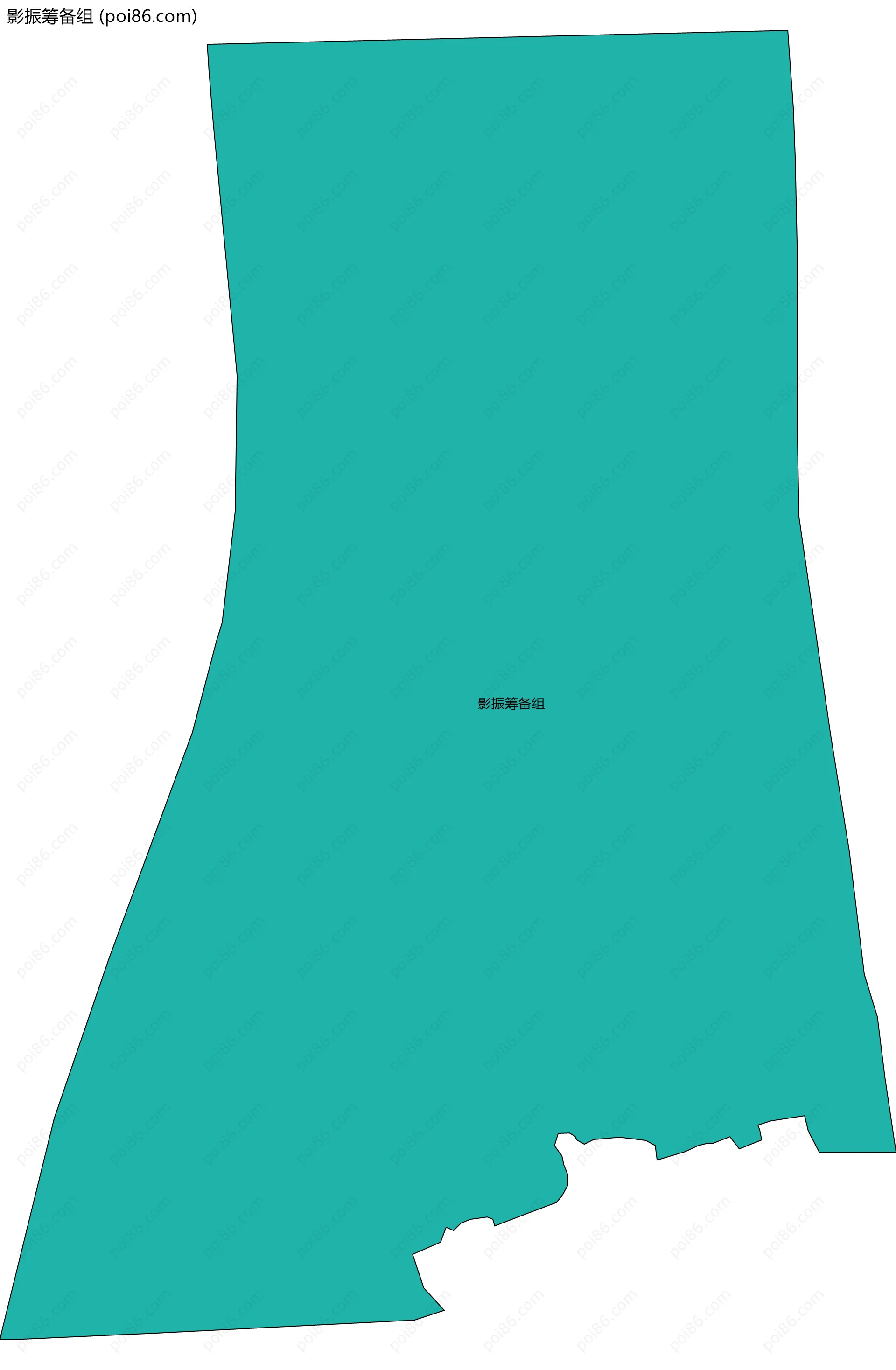 影振筹备组边界地图