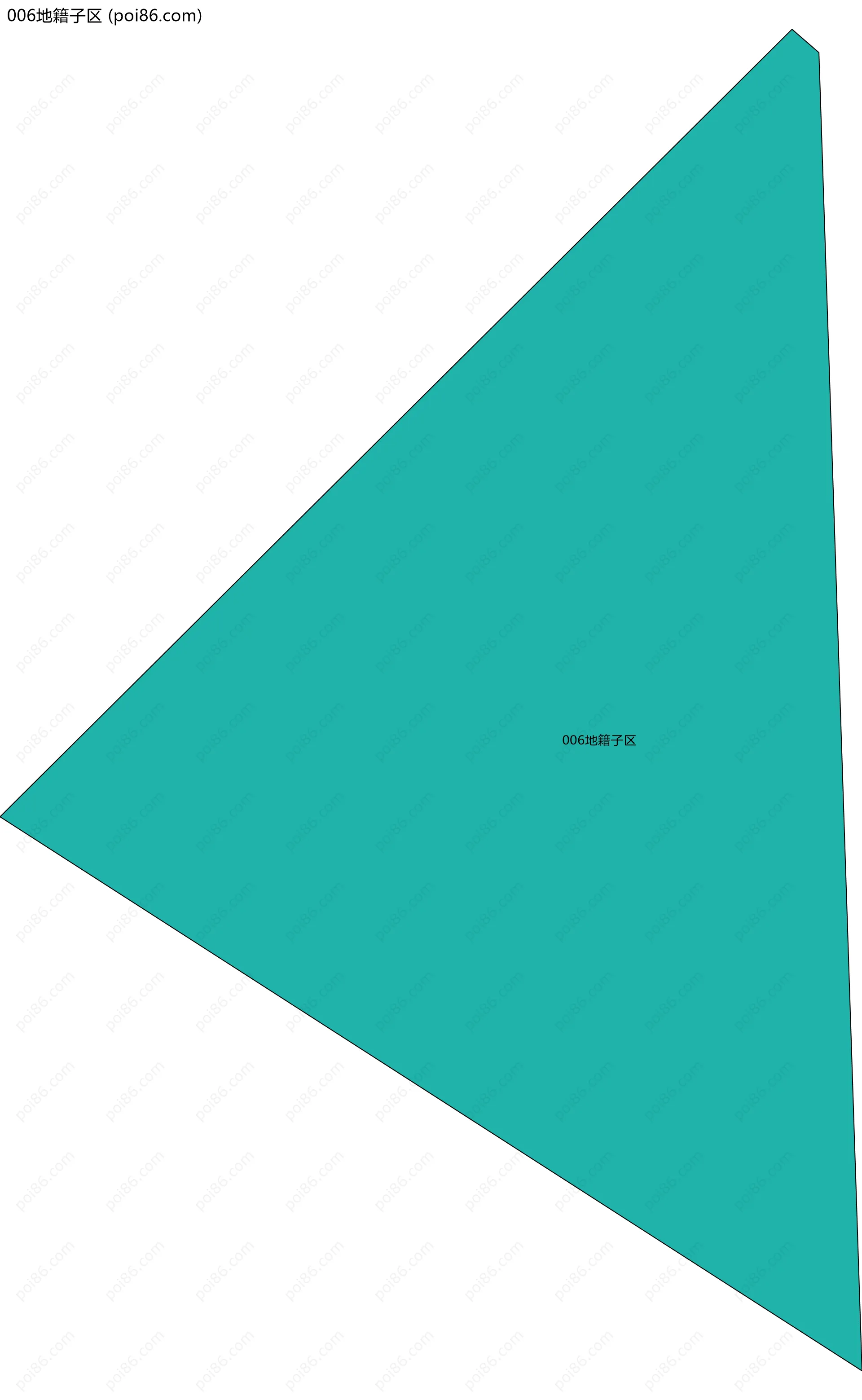 006地籍子区边界地图