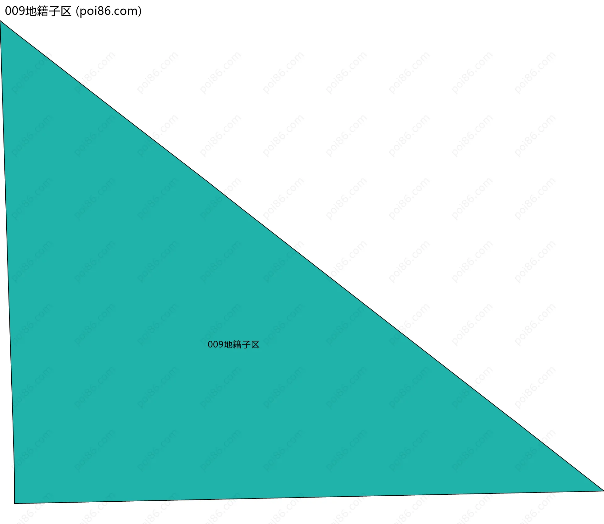 009地籍子区边界地图