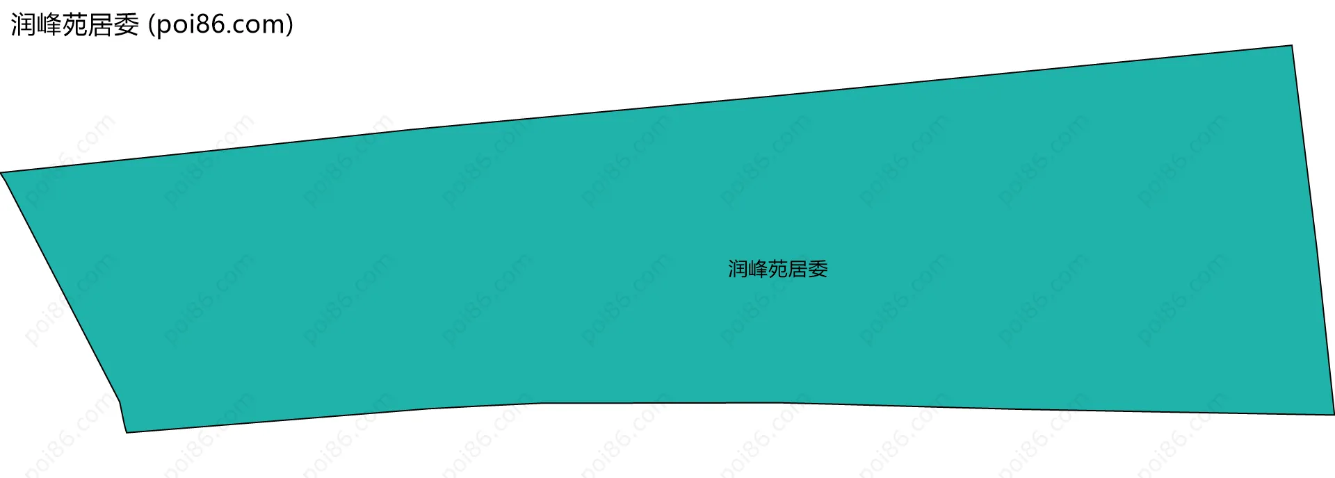 润峰苑居委边界地图