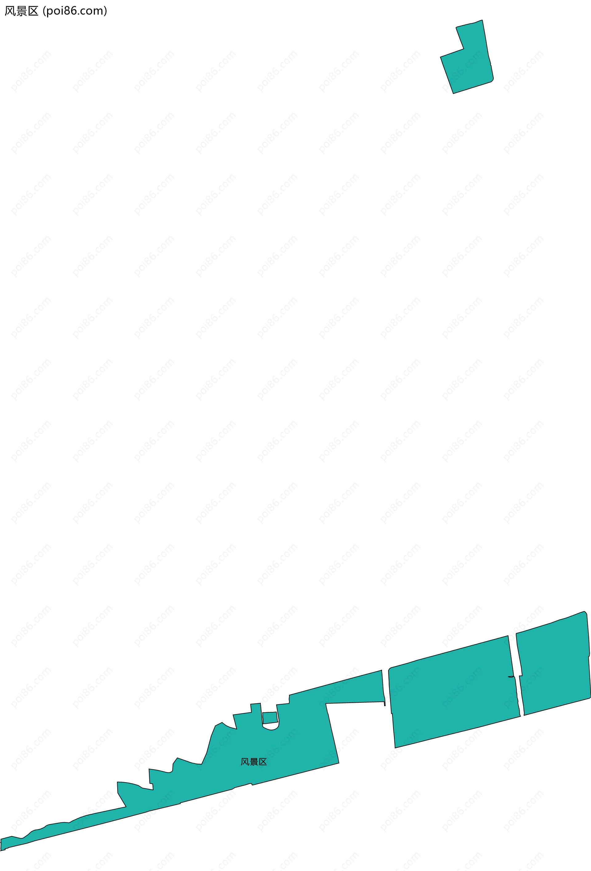 风景区边界地图