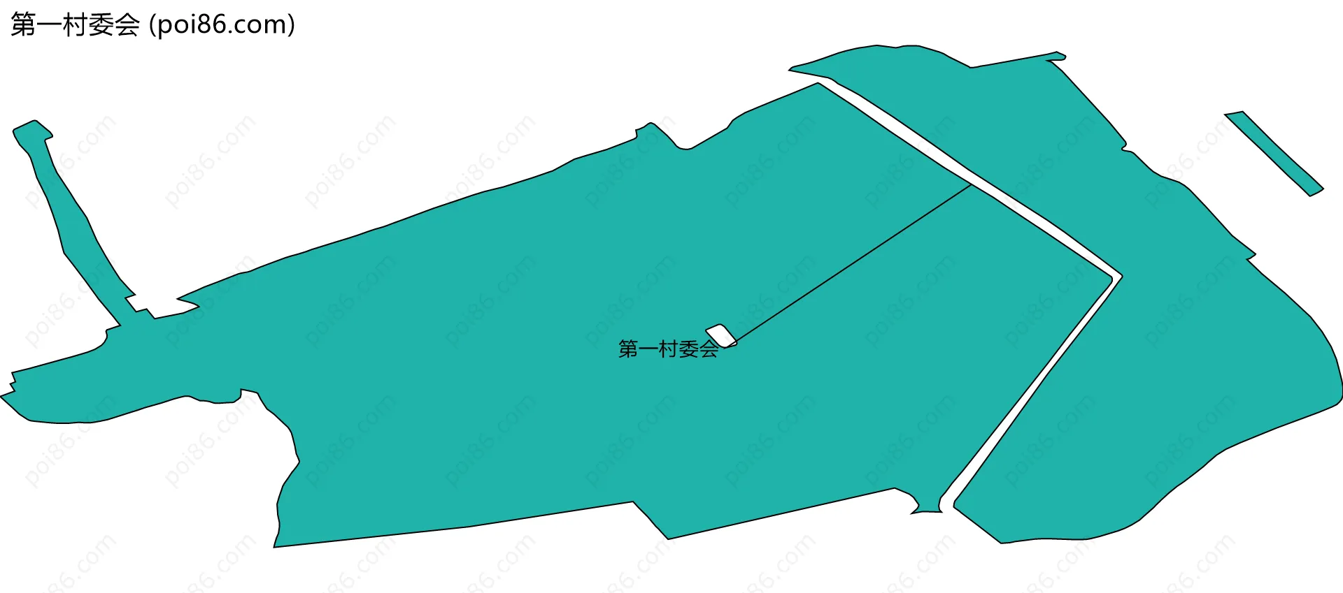 第一村委会边界地图