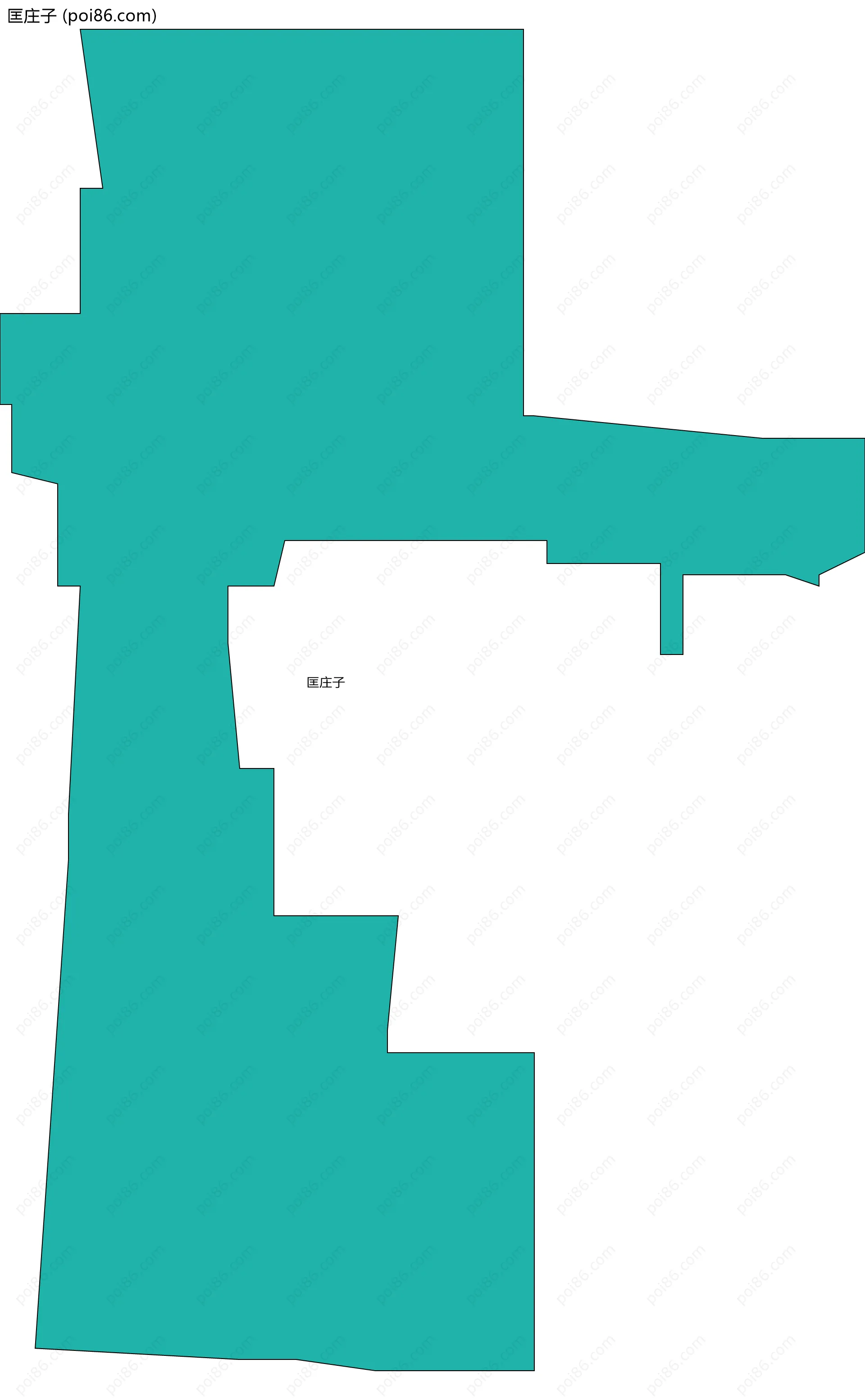 匡庄子边界地图