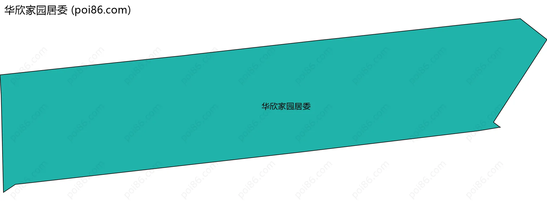 华欣家园居委边界地图