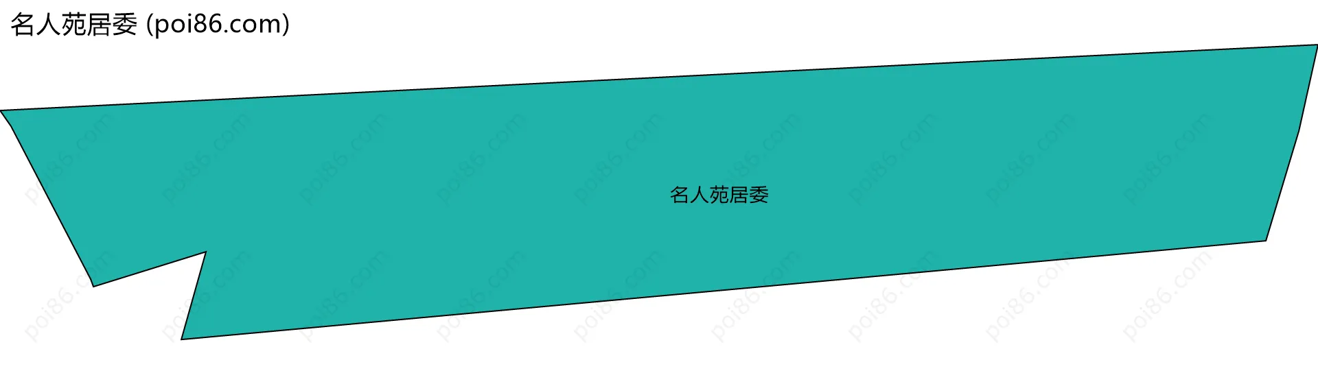 名人苑居委边界地图
