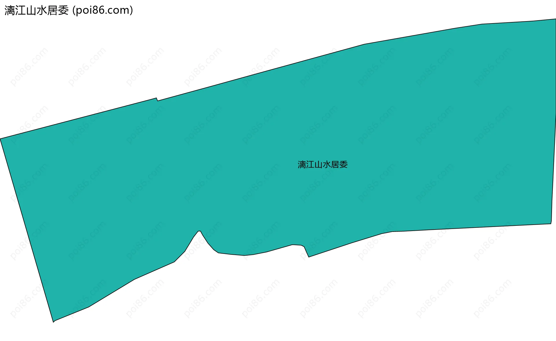 漓江山水居委边界地图