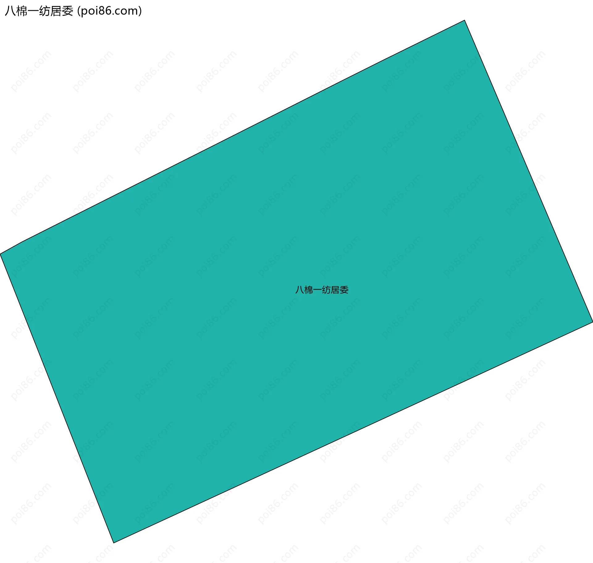 八棉一纺居委边界地图