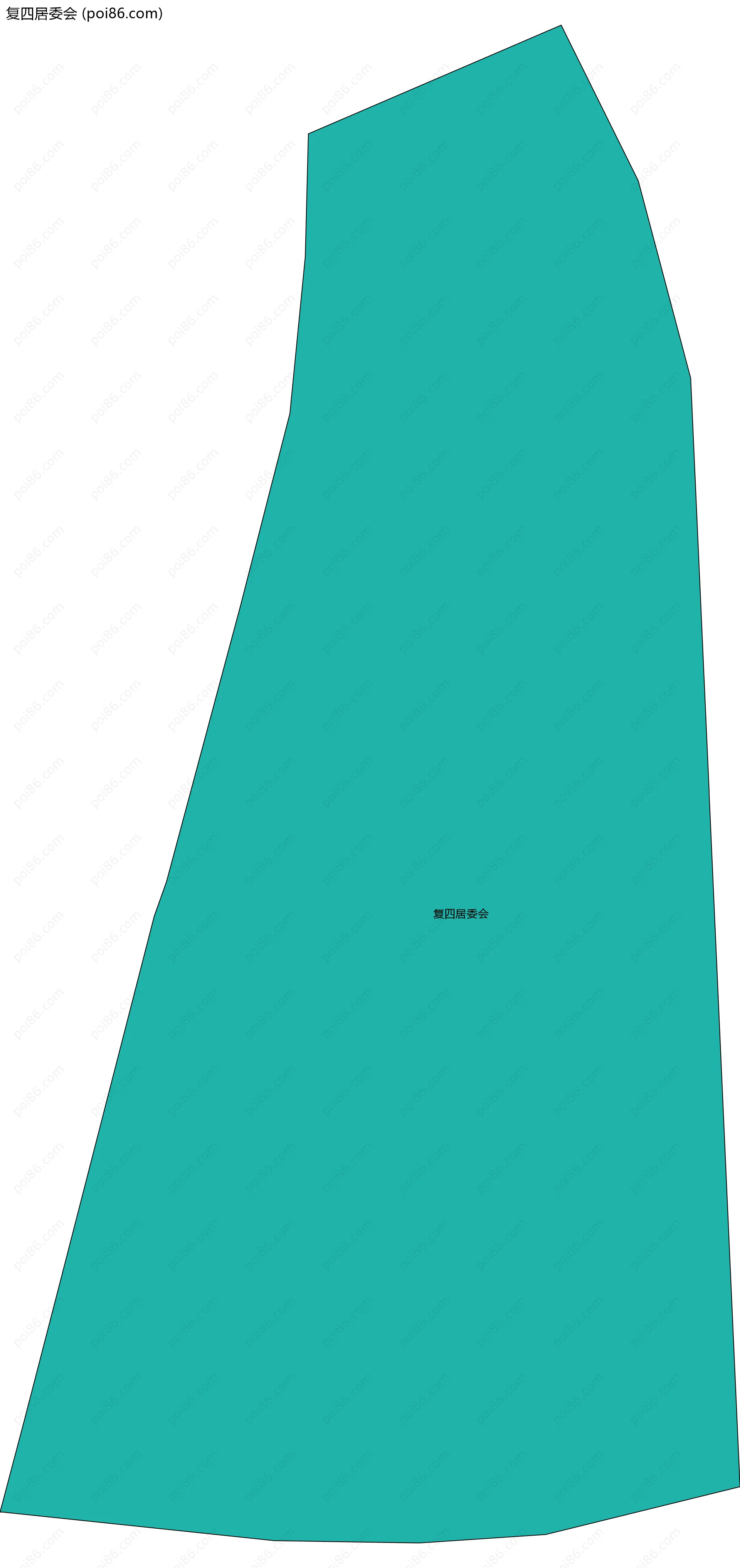 复四居委会边界地图