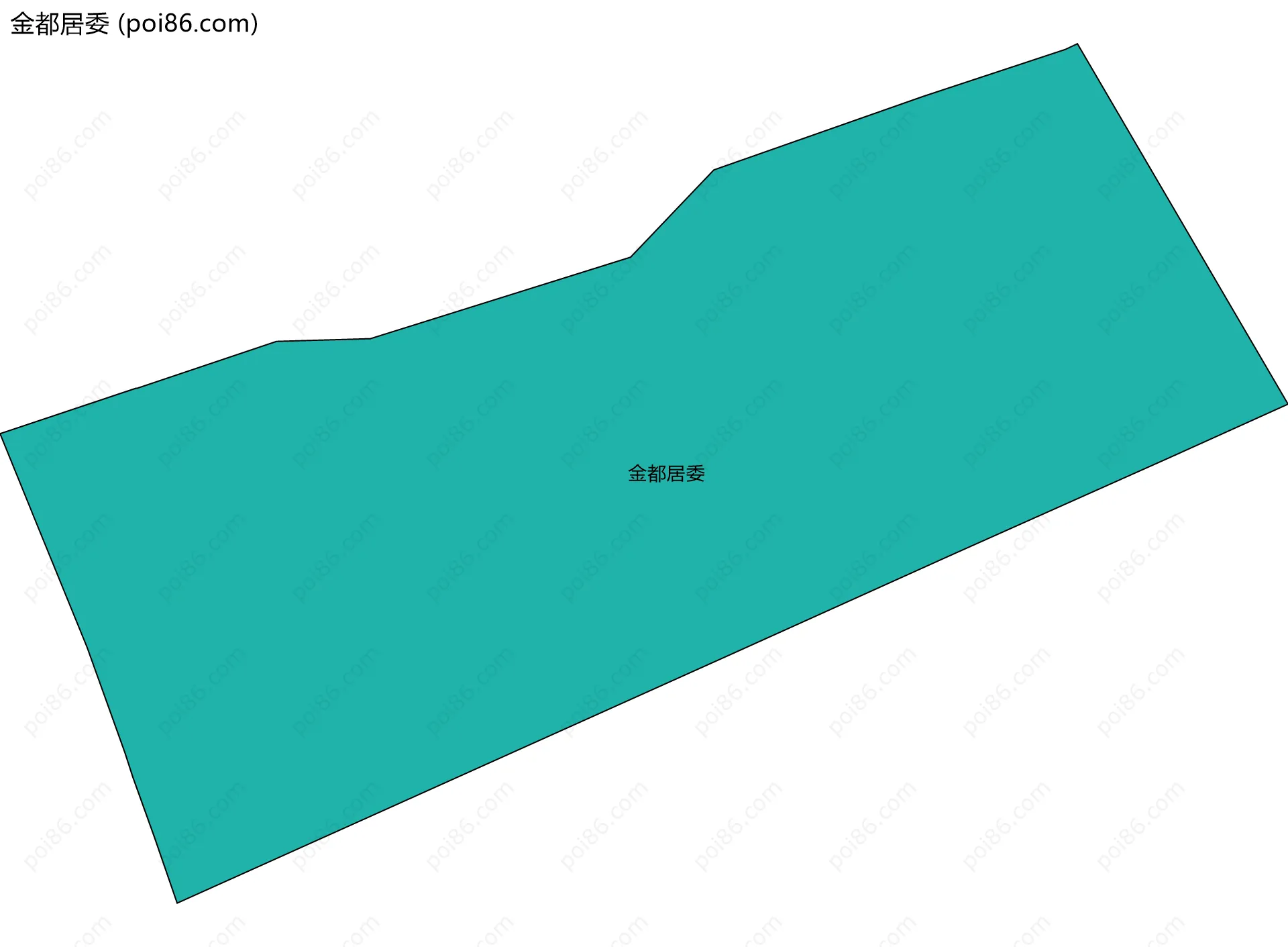 金都居委边界地图