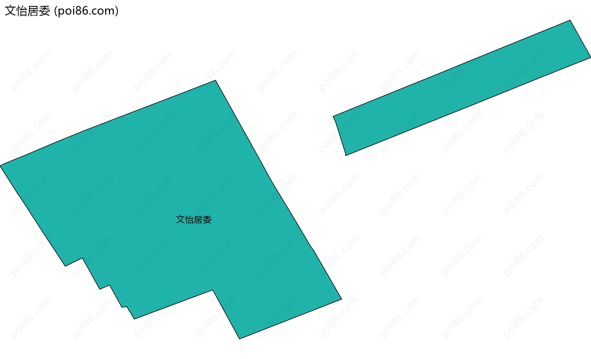 文怡居委边界地图