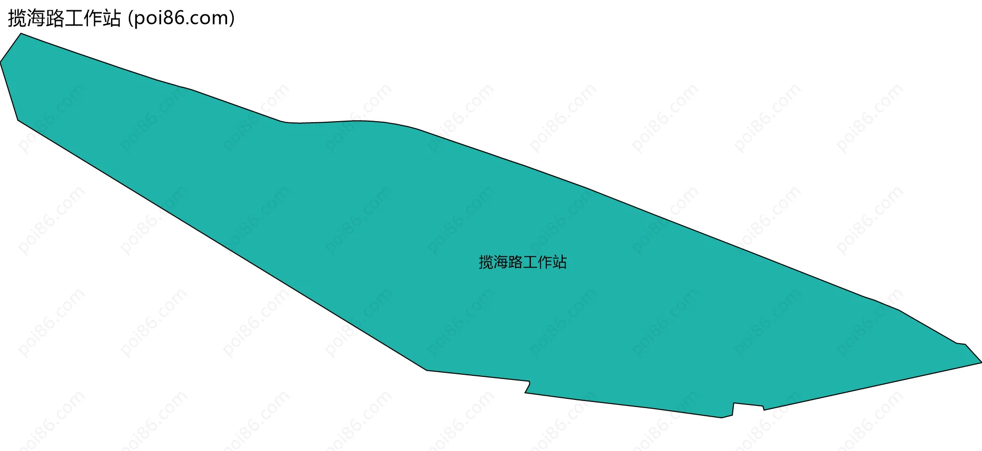 揽海路工作站边界地图