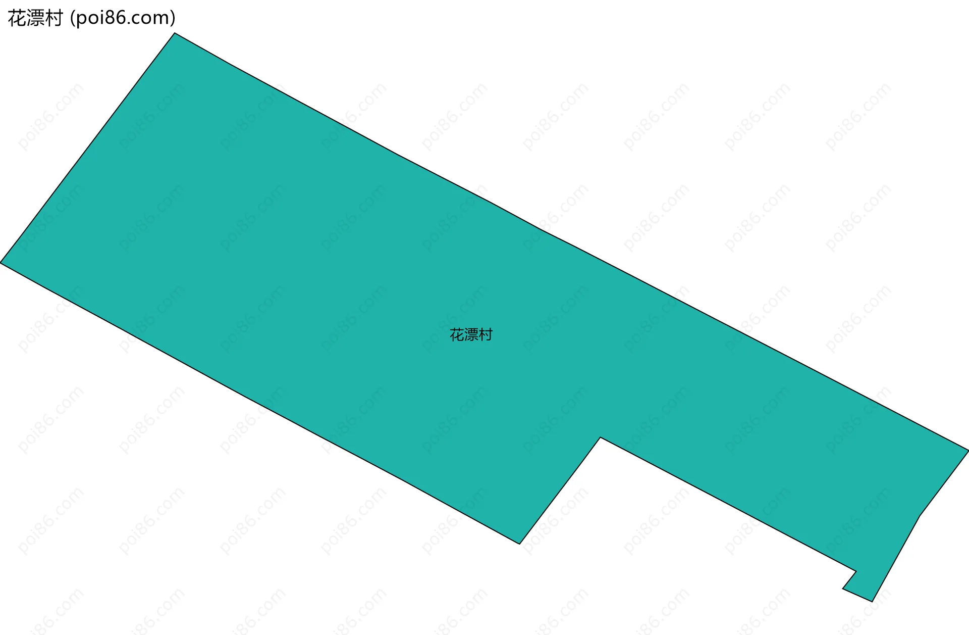 花漂村边界地图