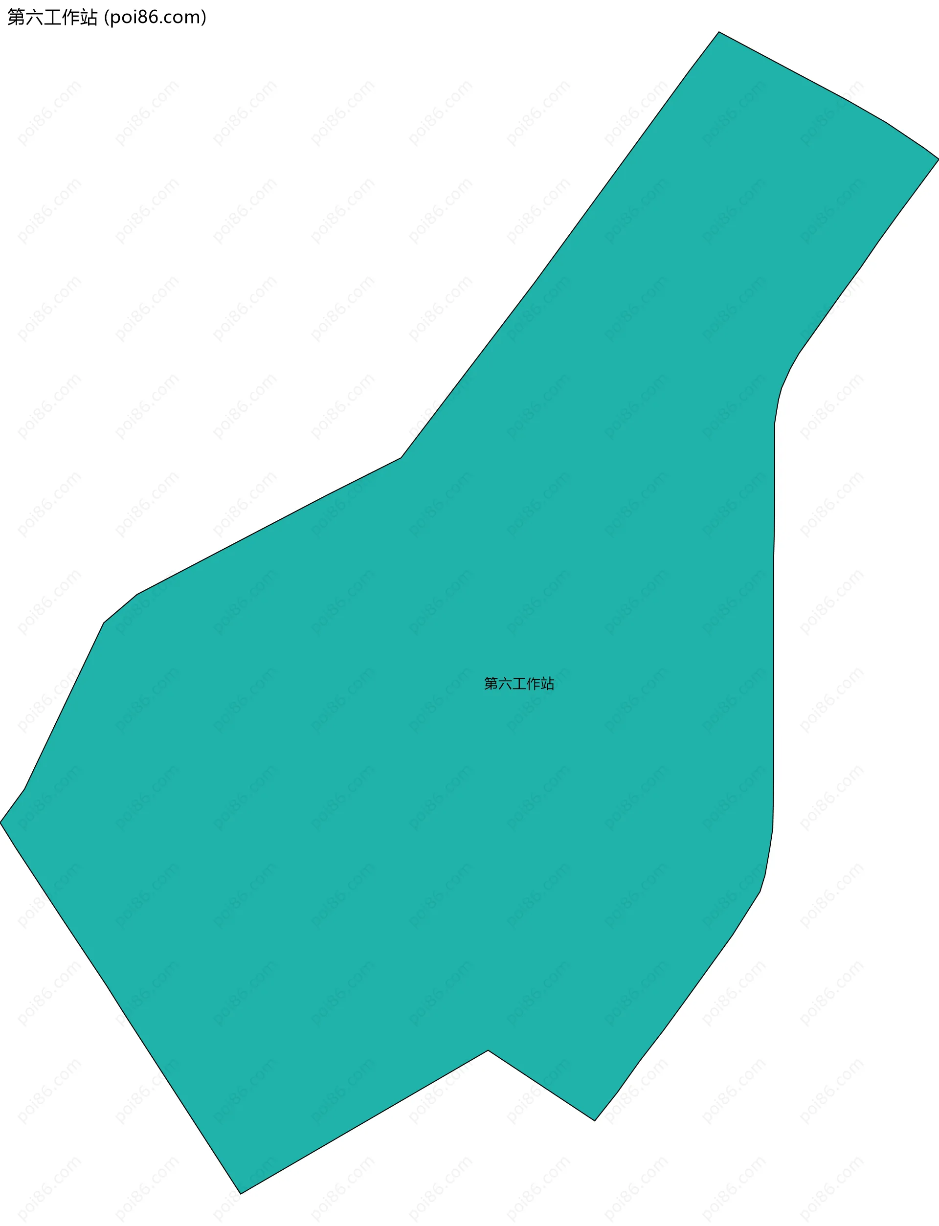 第六工作站边界地图