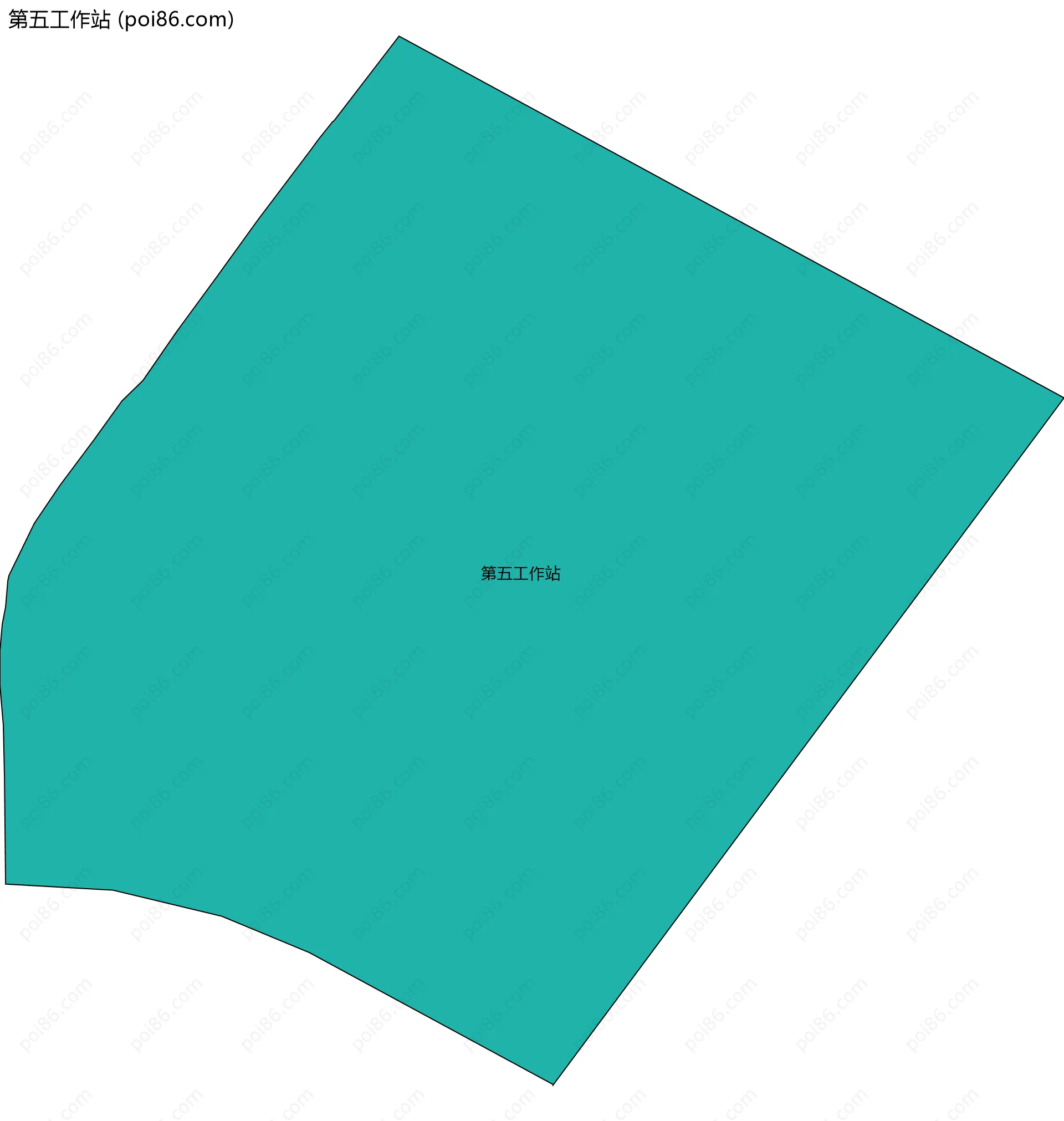 第五工作站边界地图