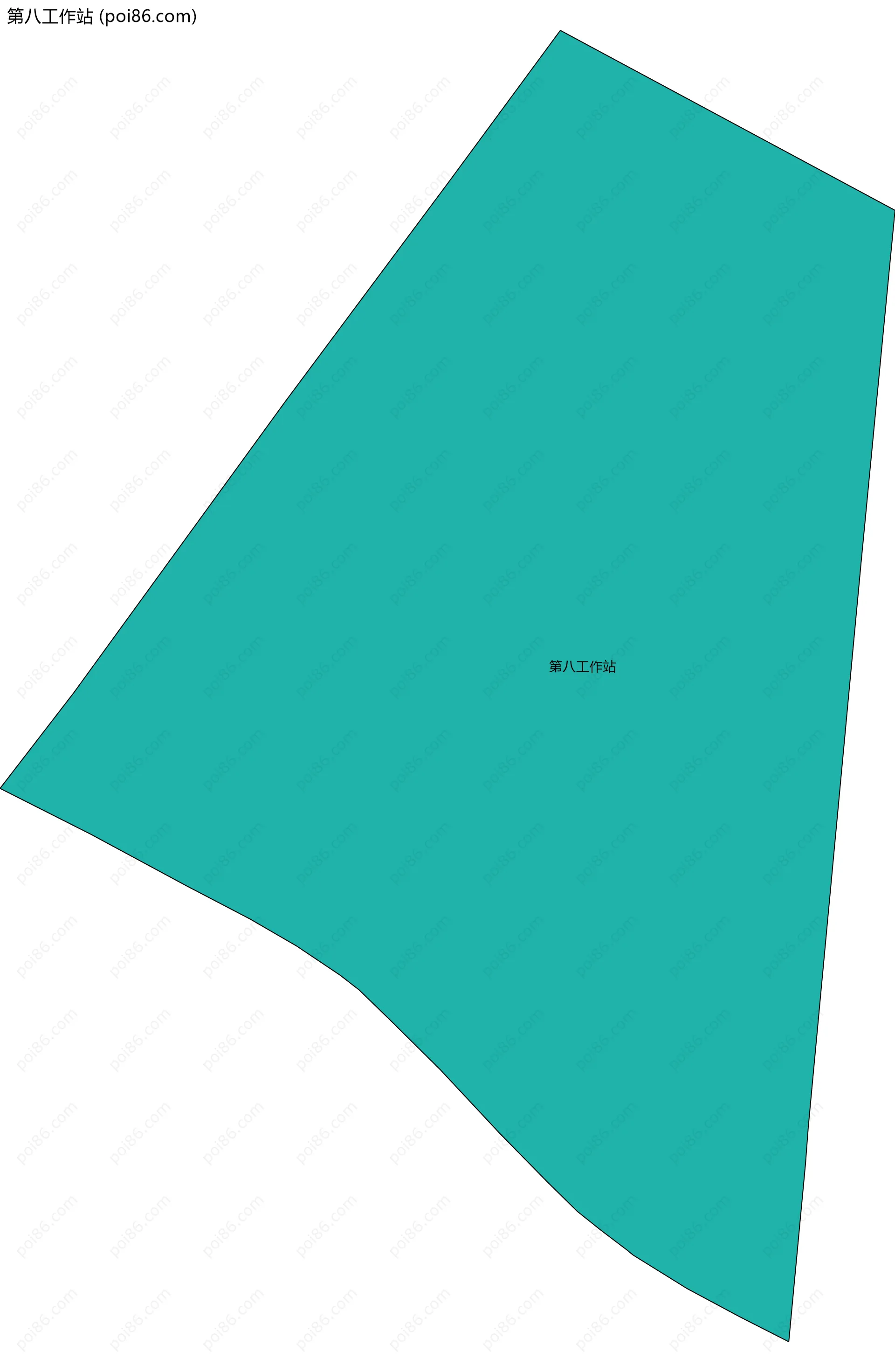 第八工作站边界地图