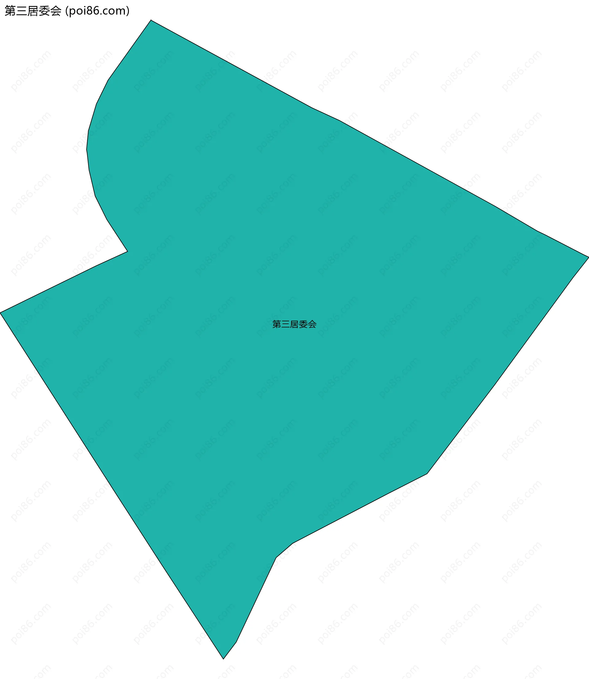 第三居委会边界地图