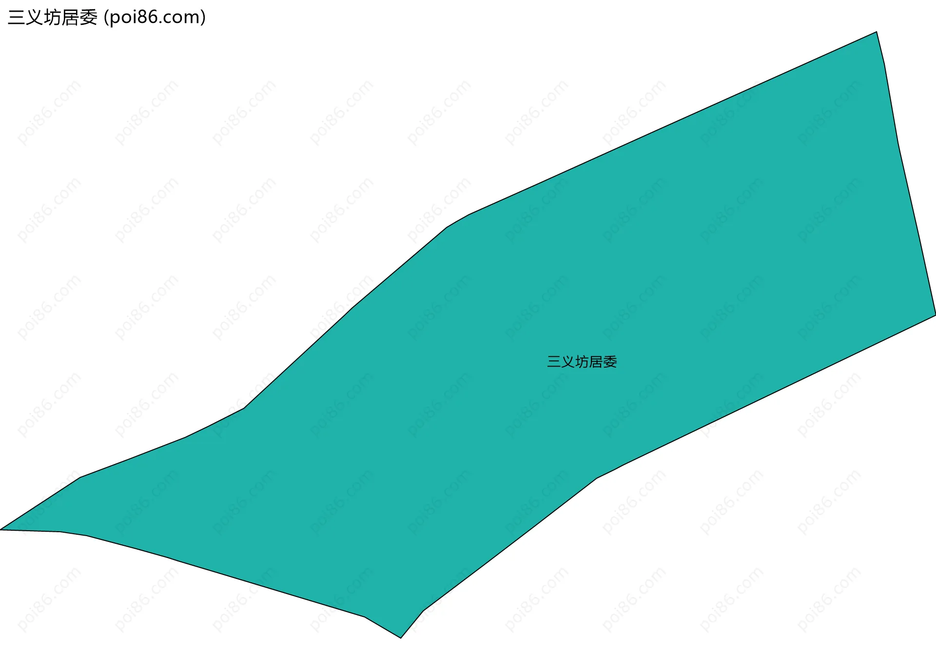 三义坊居委边界地图