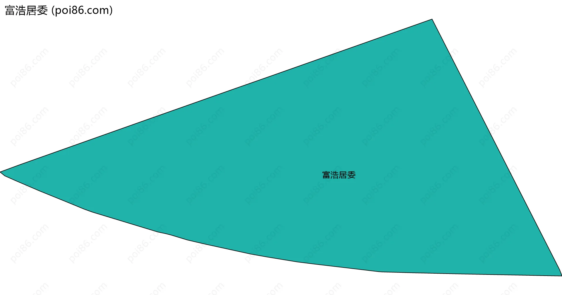 富浩居委边界地图