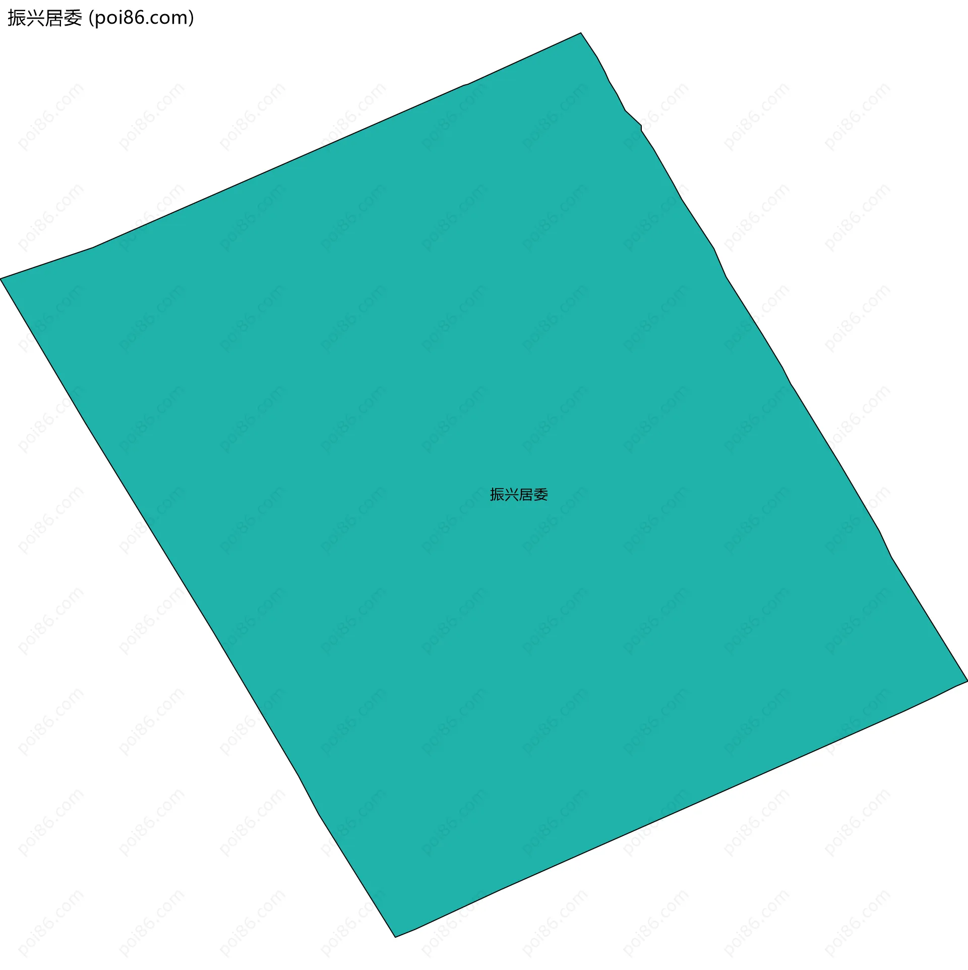 振兴居委边界地图