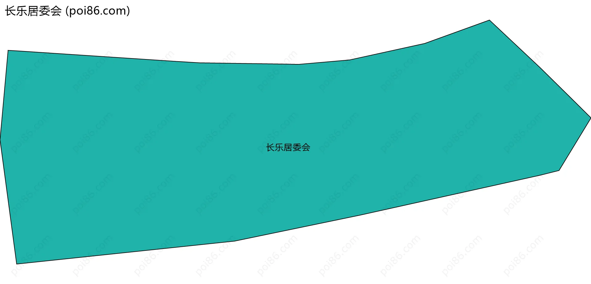 长乐居委会边界地图