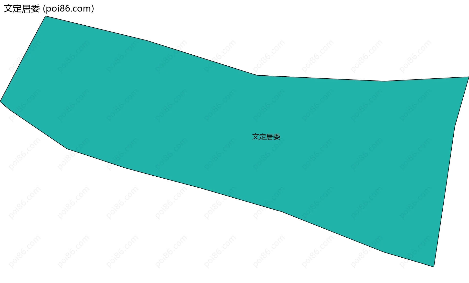 文定居委边界地图
