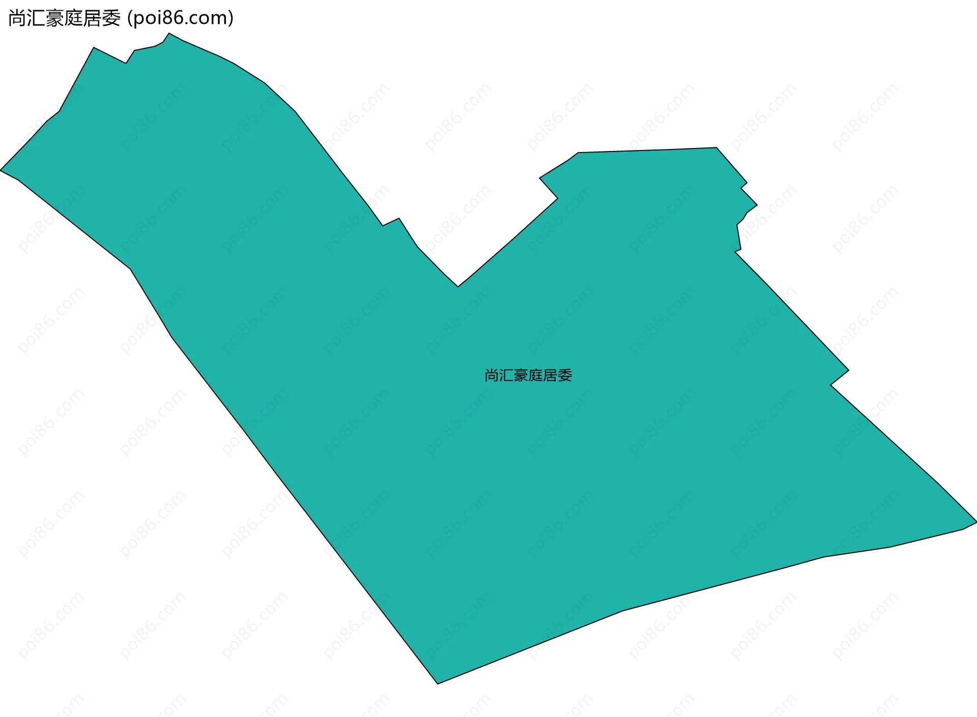 尚汇豪庭居委边界地图