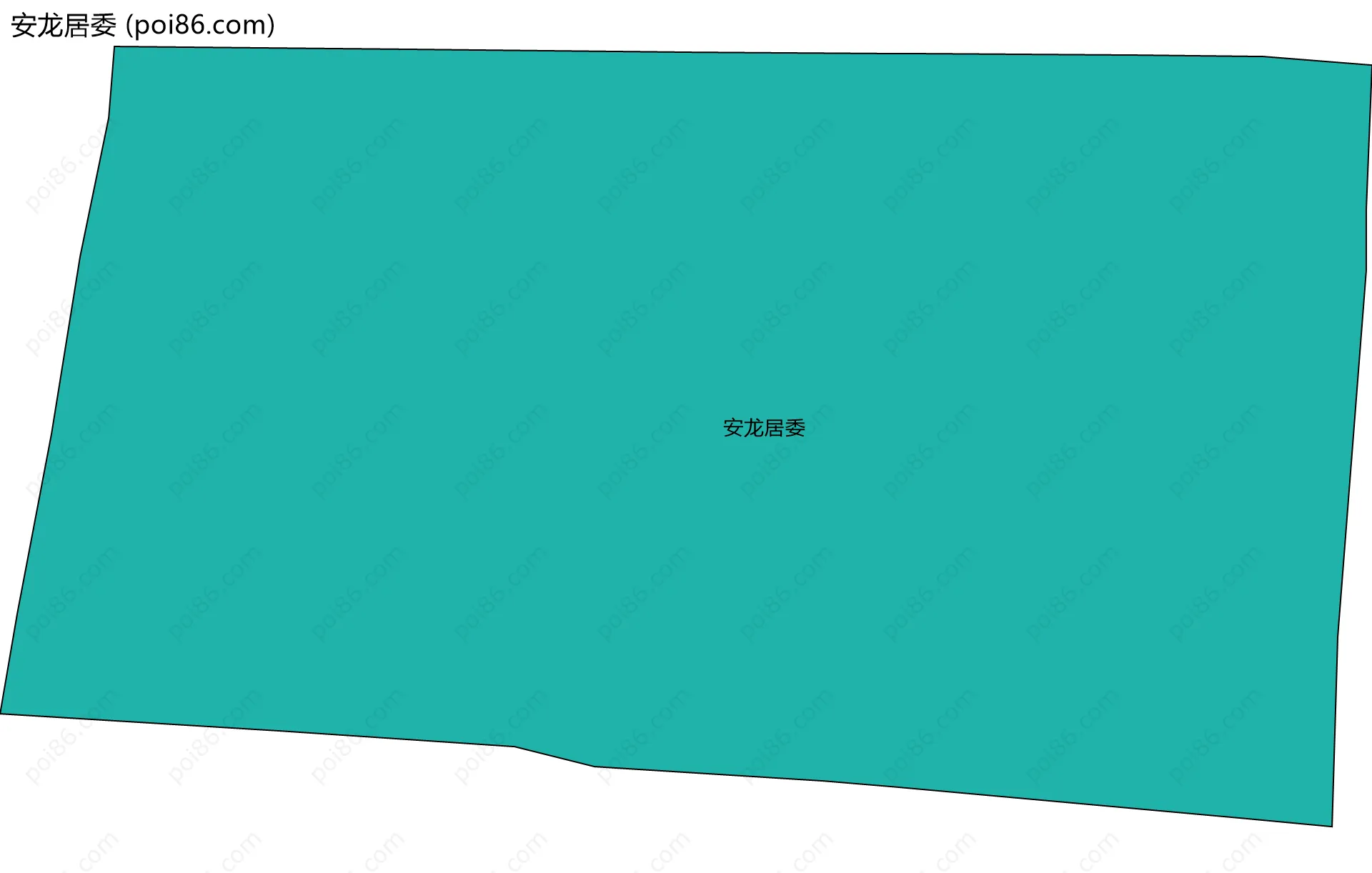 安龙居委边界地图