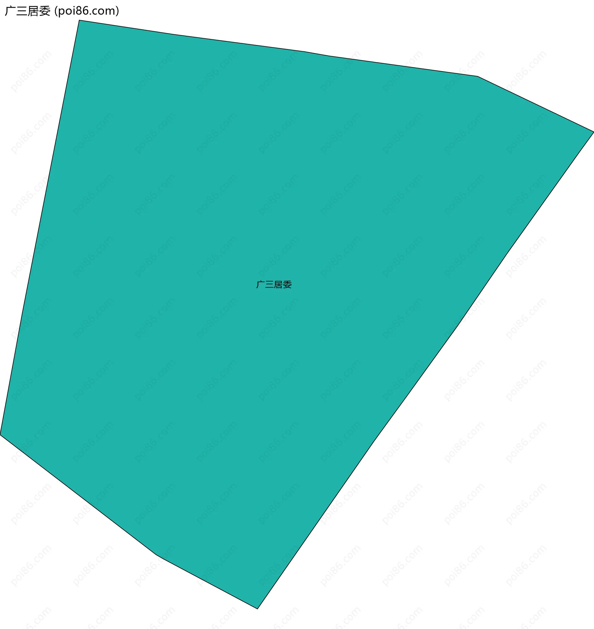 广三居委边界地图