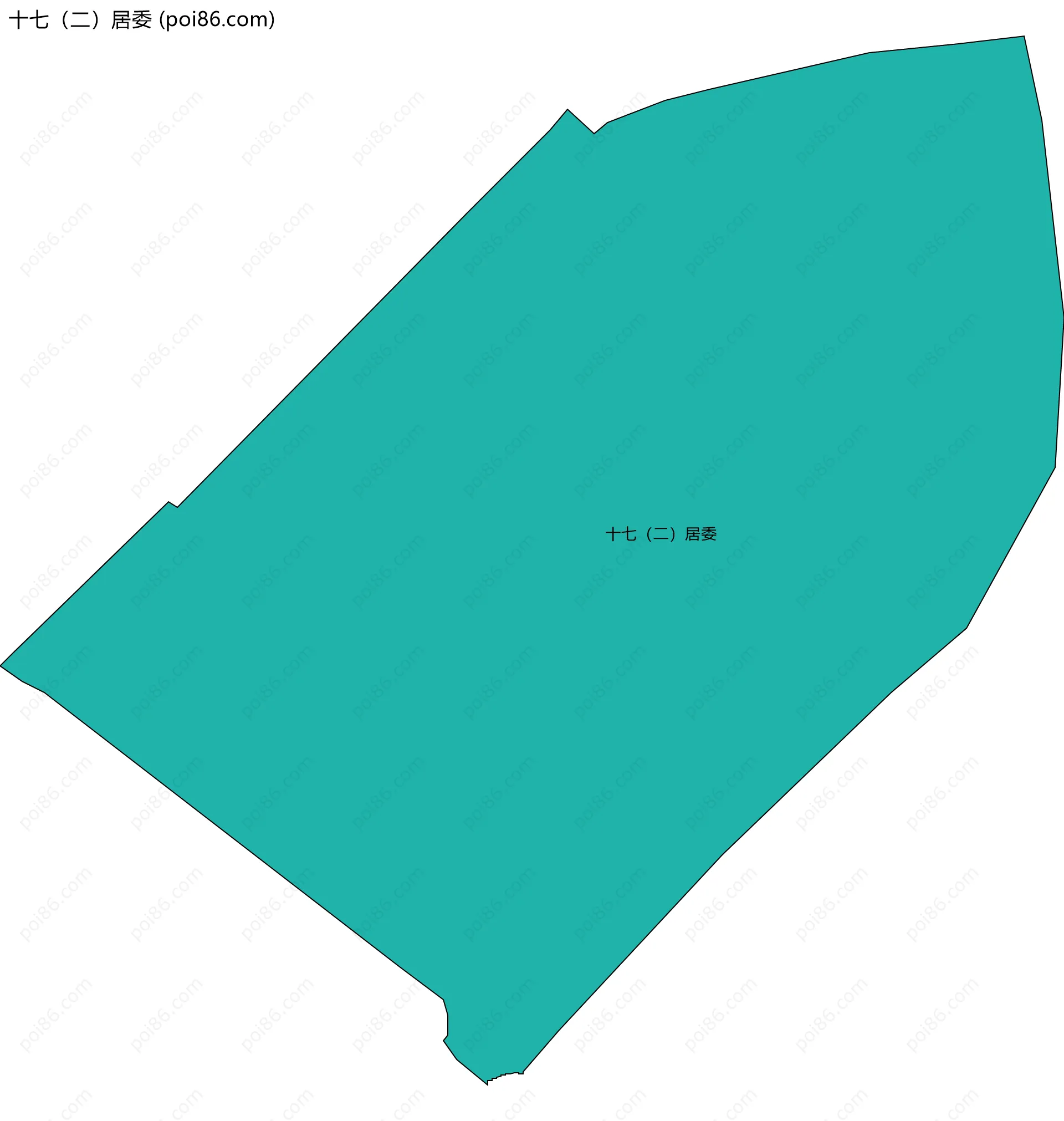 十七（二）居委边界地图