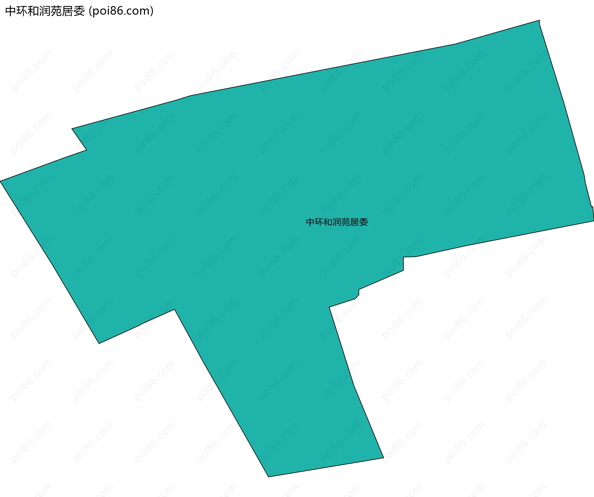 中环和润苑居委边界地图