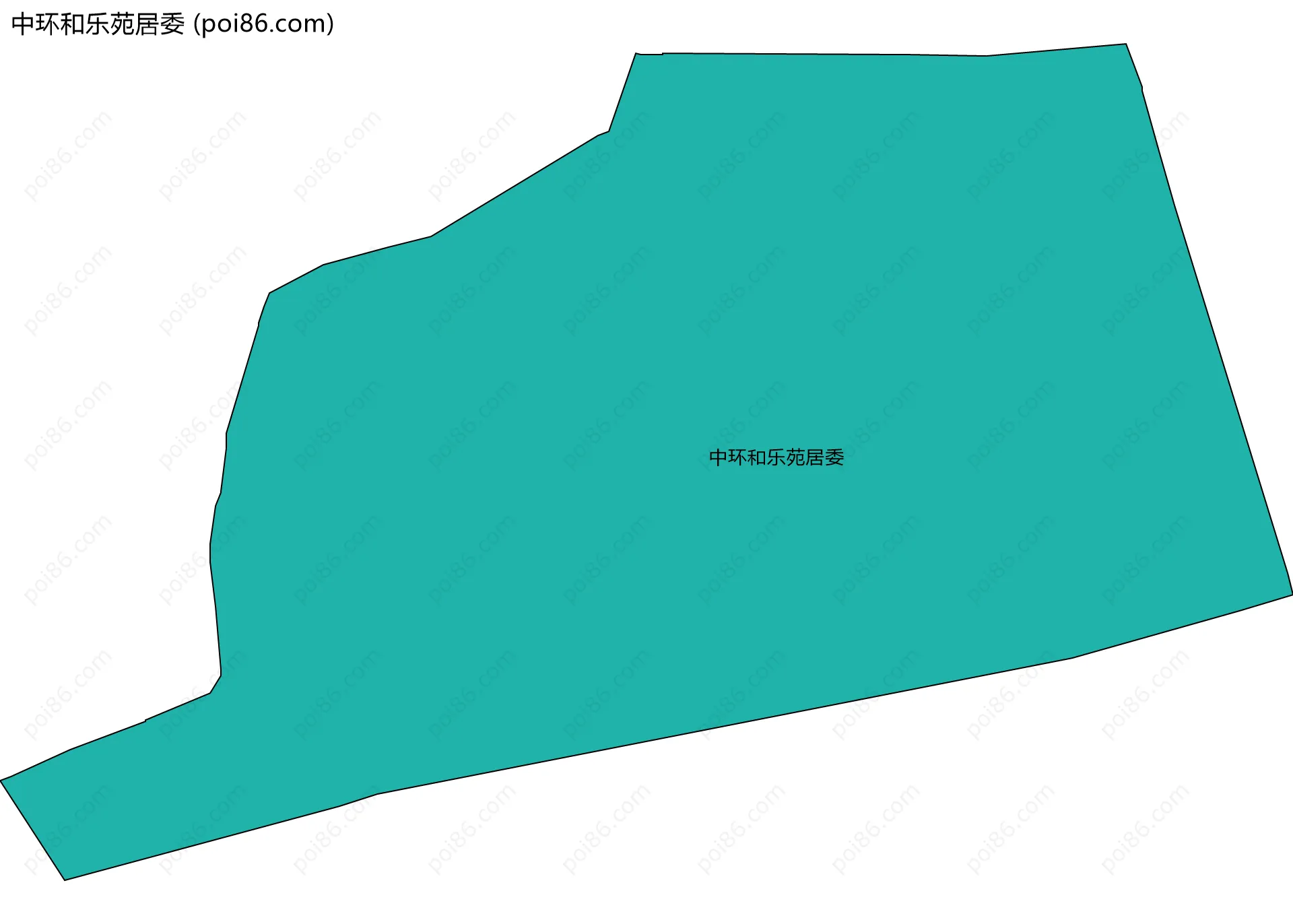 中环和乐苑居委边界地图