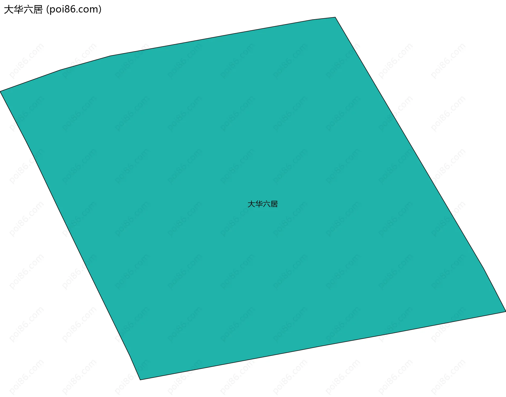 大华六居边界地图