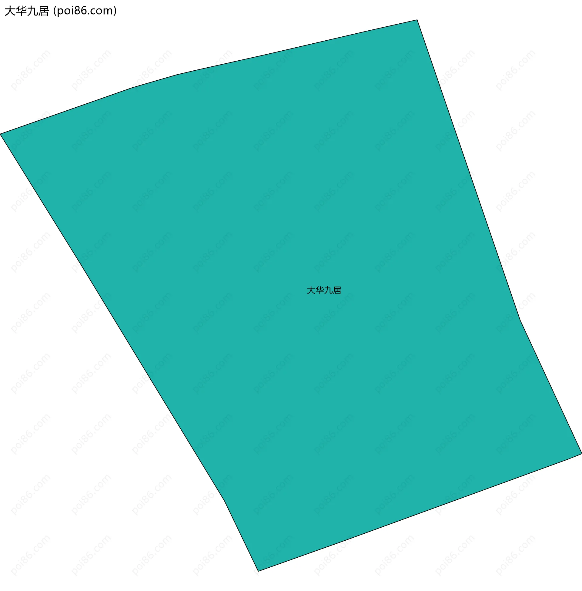 大华九居边界地图