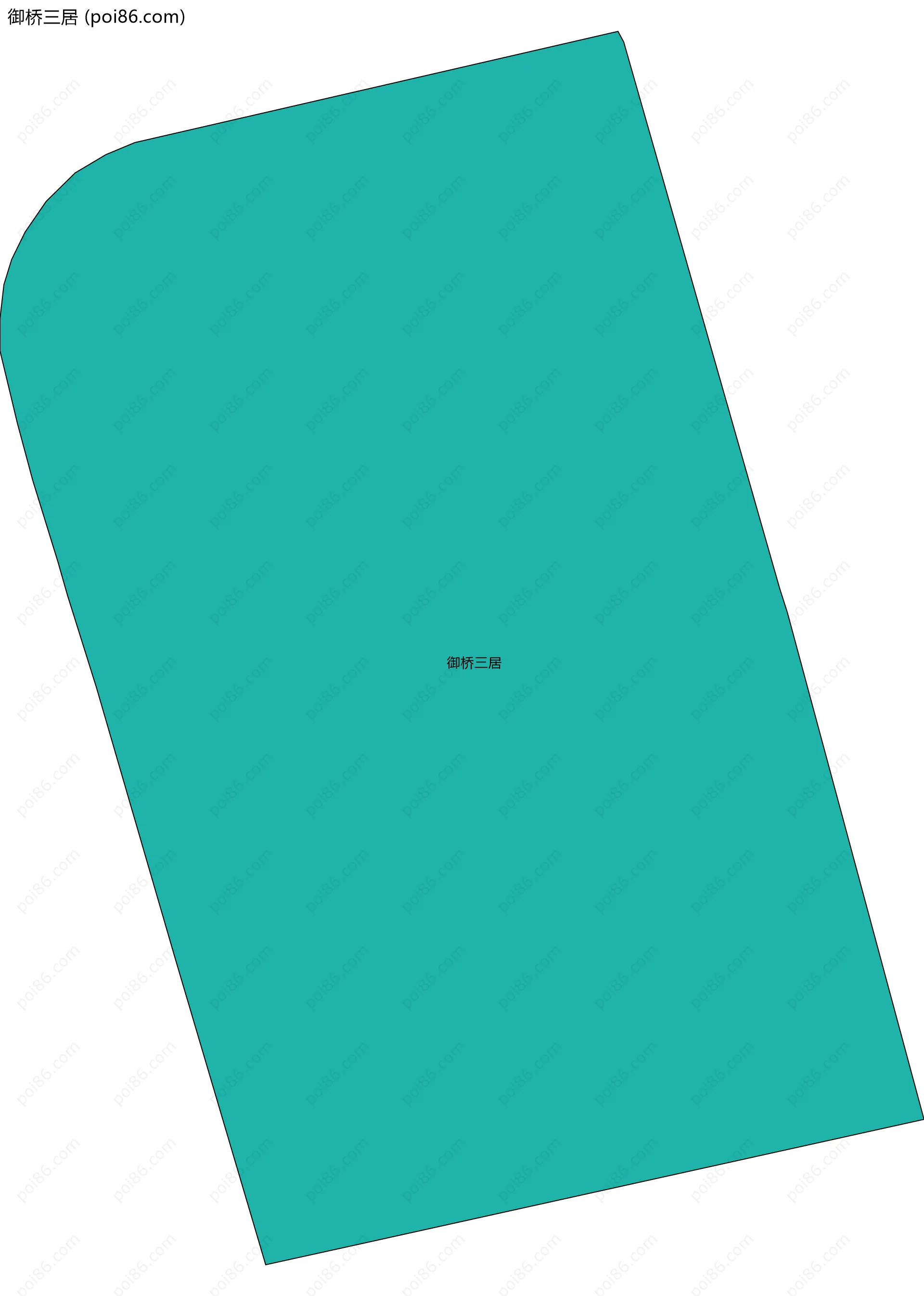 御桥三居边界地图