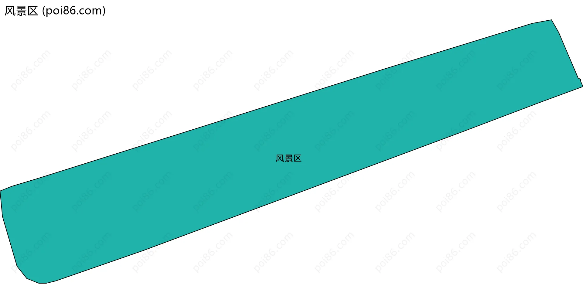 风景区边界地图