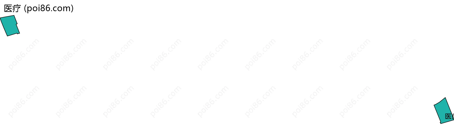 医疗边界地图