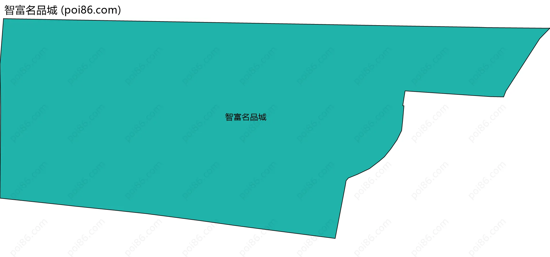 智富名品城边界地图