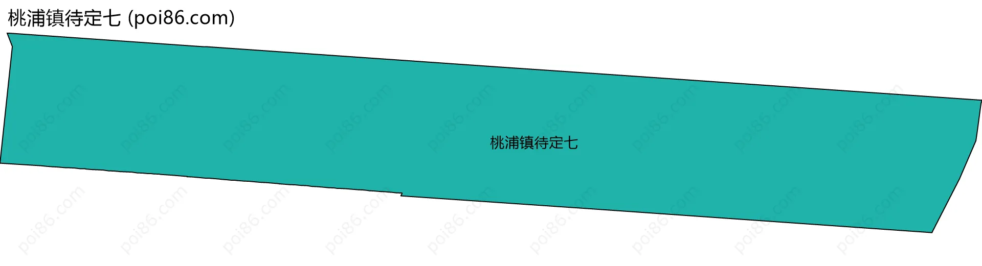 桃浦镇待定七边界地图