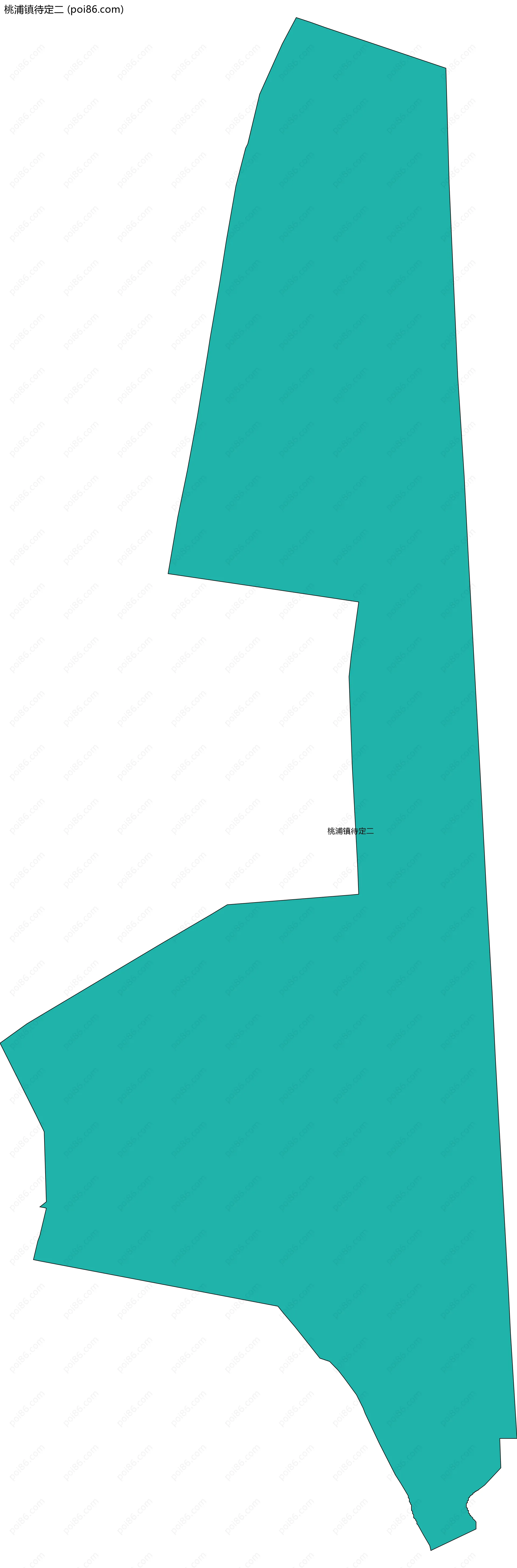 桃浦镇待定二边界地图