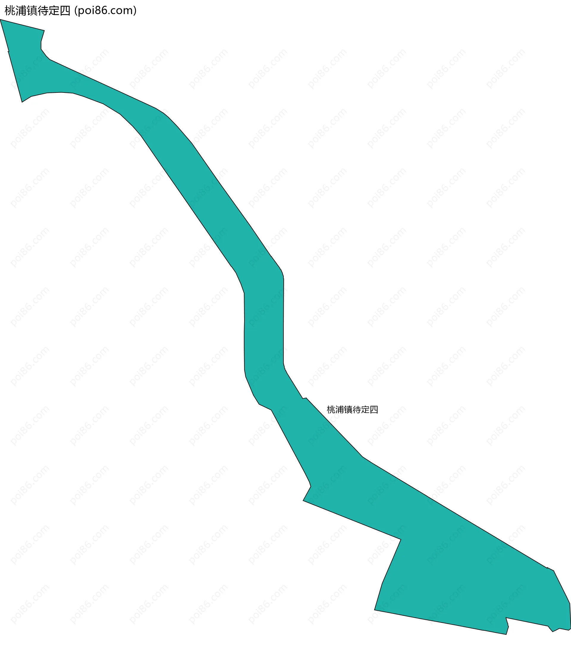 桃浦镇待定四边界地图