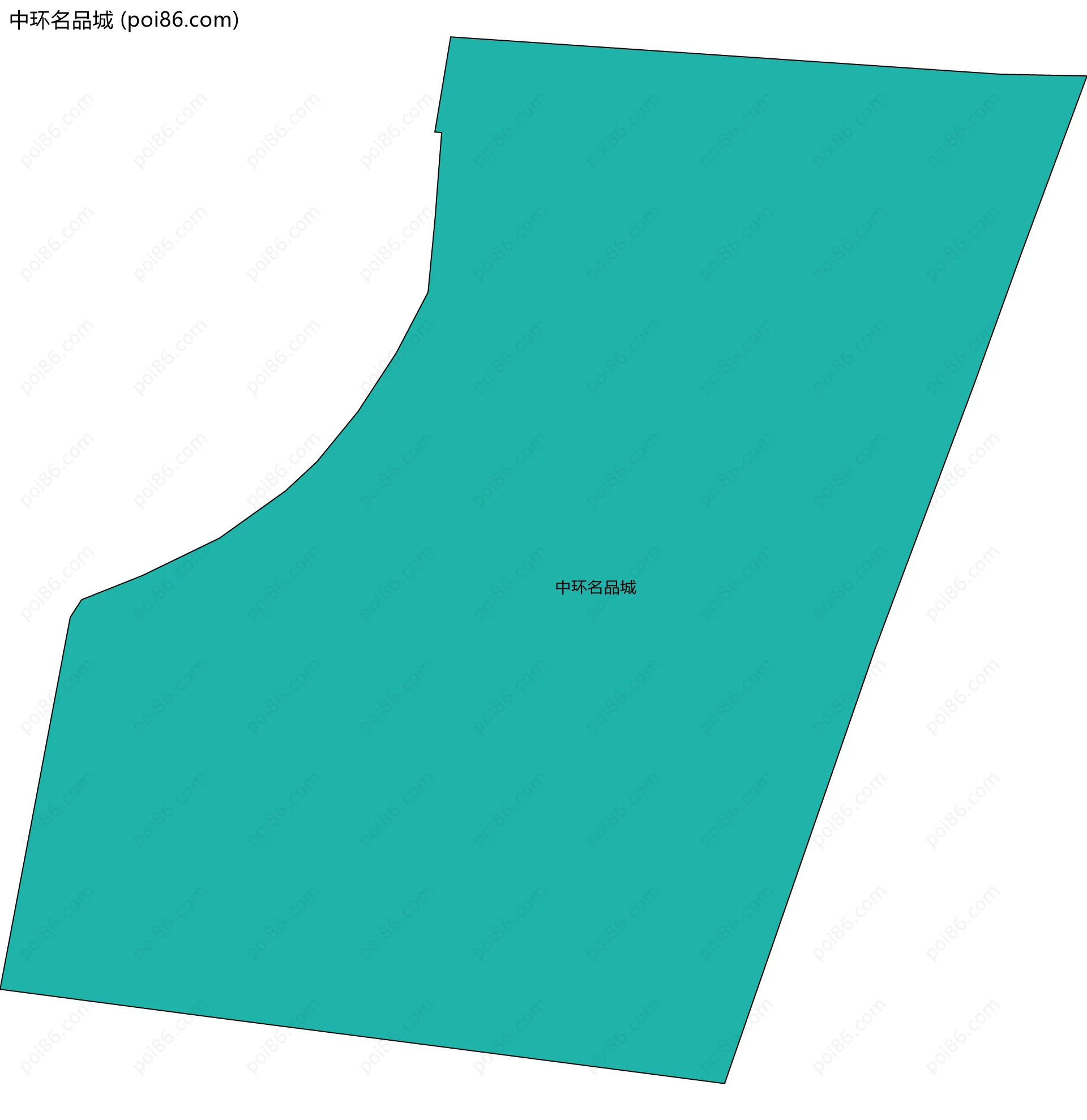 中环名品城边界地图