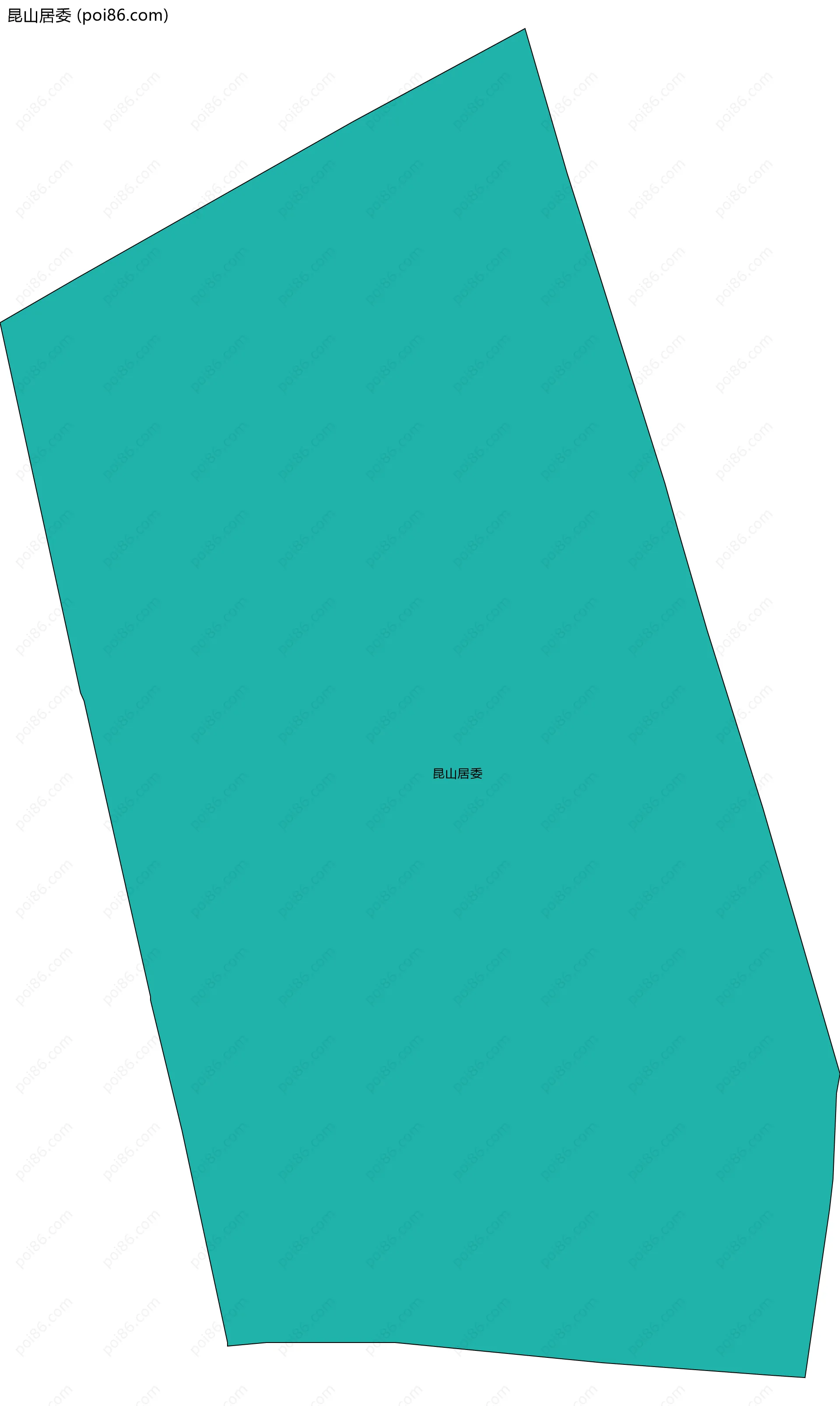 昆山居委边界地图