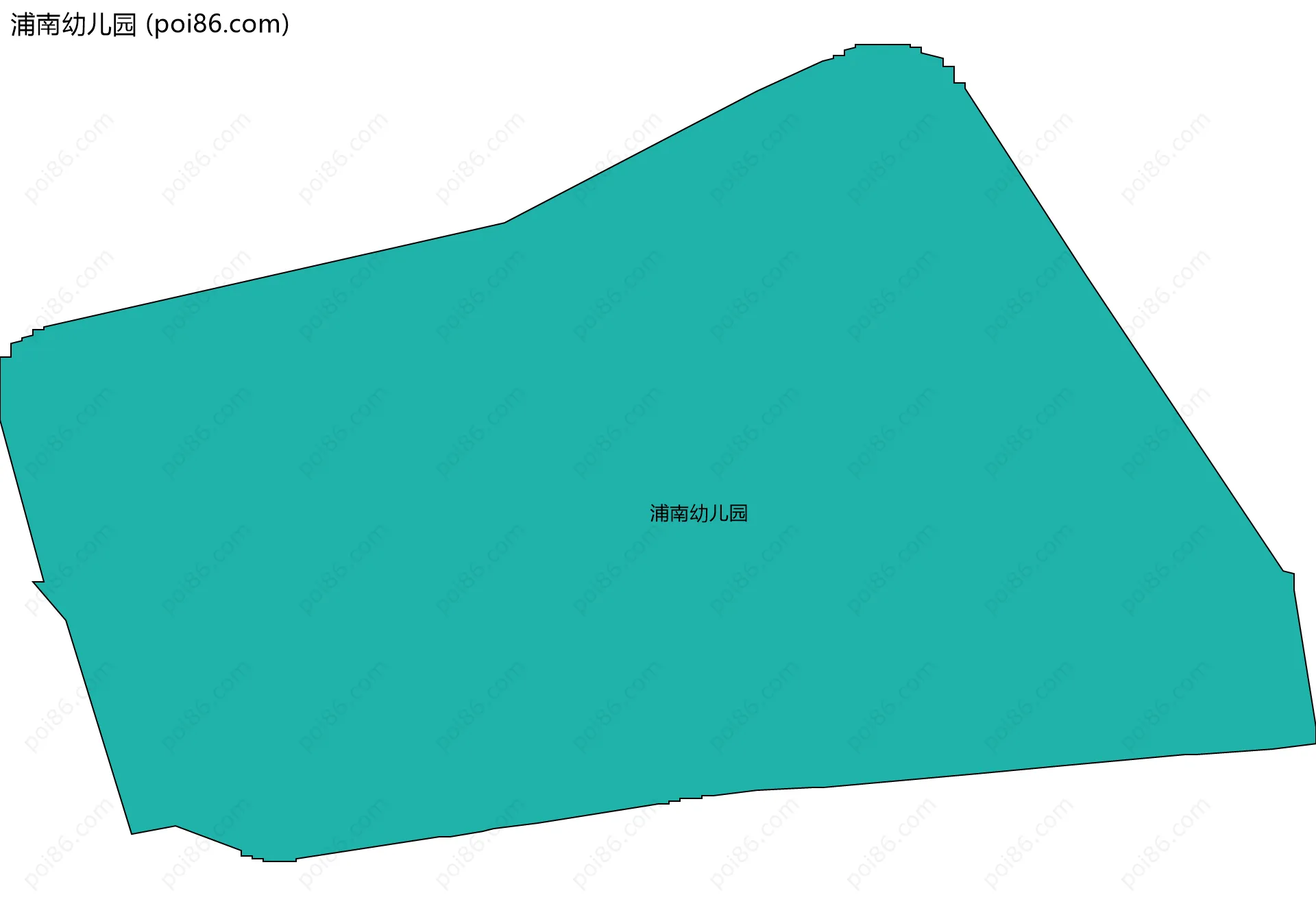 浦南幼儿园边界地图